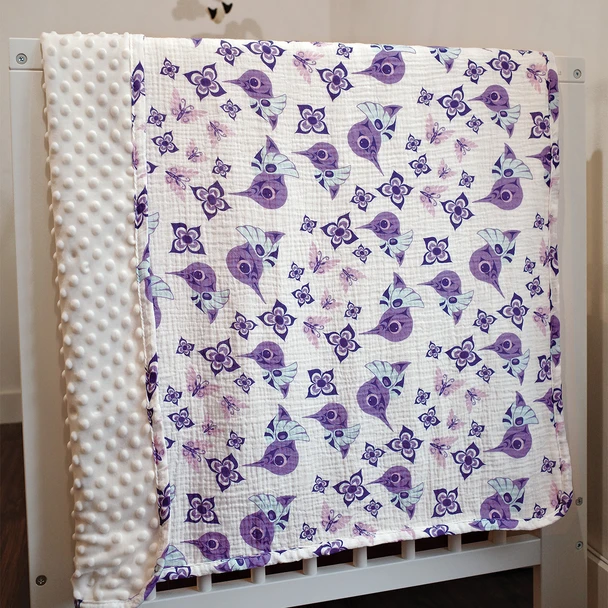 Baby Blanket - Young Hummingbird