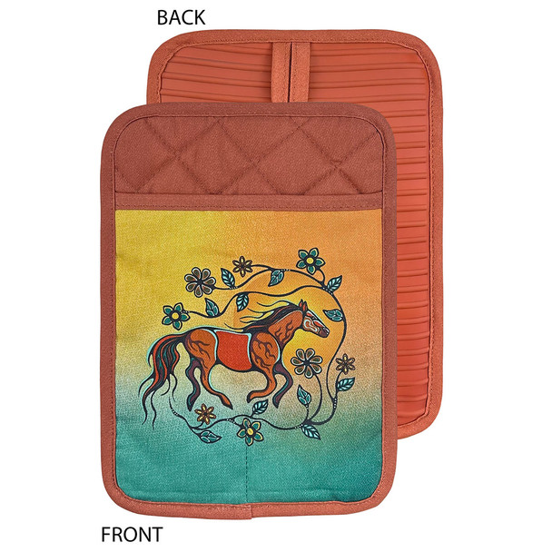 Silicone Potholder - Horse (Bebezhigooganzhii)