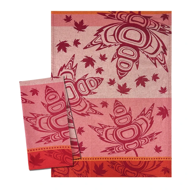 Tea Towel - Indigenous Maple