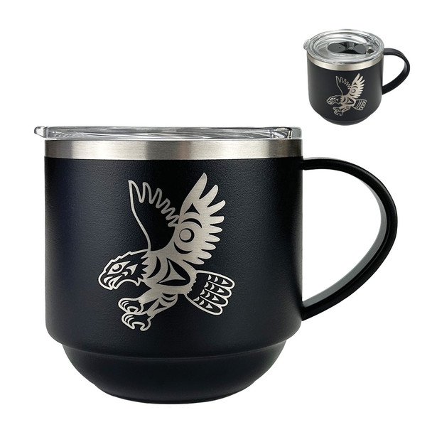 Stackable Travel Mug (11oz) - Sp'óq'es (Eagle)