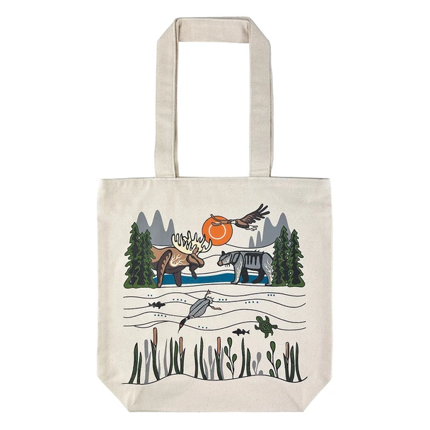 Everyday Canvas Tote - All My Relatives (Indinawemaaganidag)