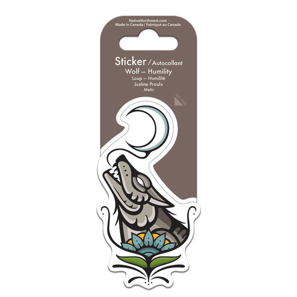 Sticker - Wolf - Humility