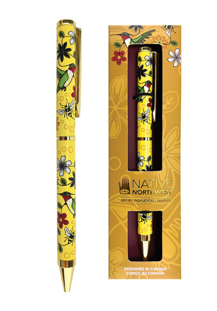 Premium Ballpoint Pen - Hummingbird (Nenookaasi)