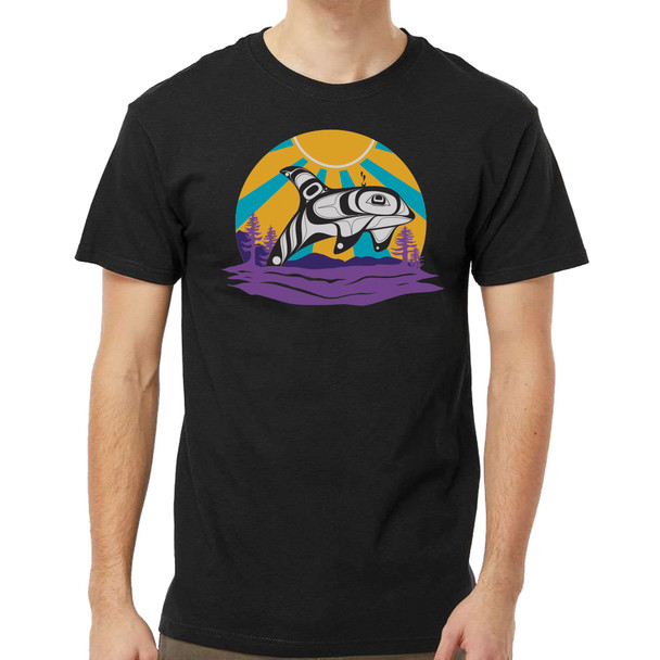 T-shirt - Killer Whale (Black)