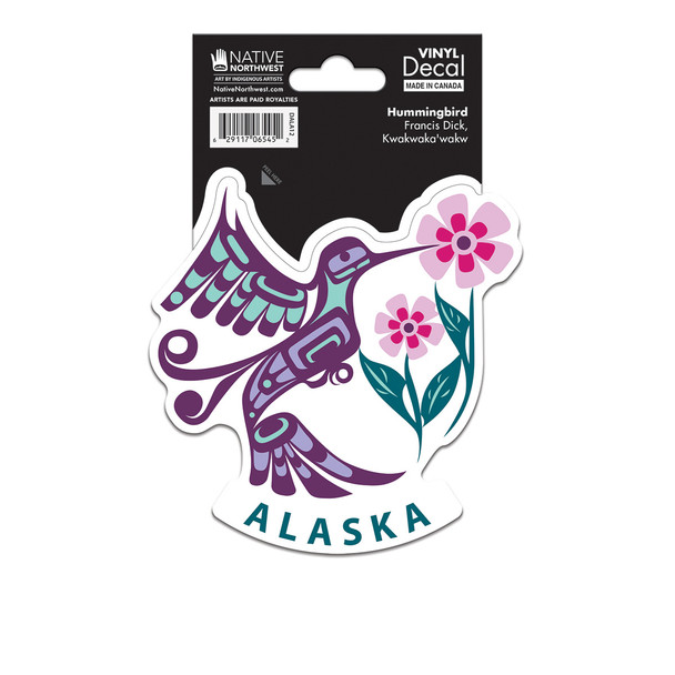 Premium Decal - Hummingbird (Alaska)