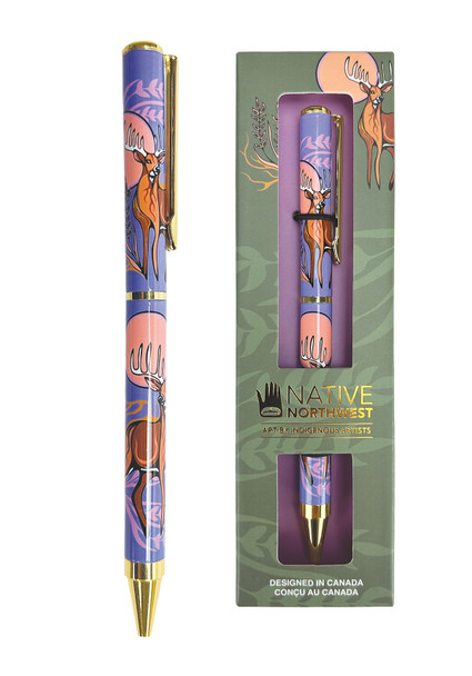 Premium Ballpoint Pen - Deer (Waawaashkeshi)