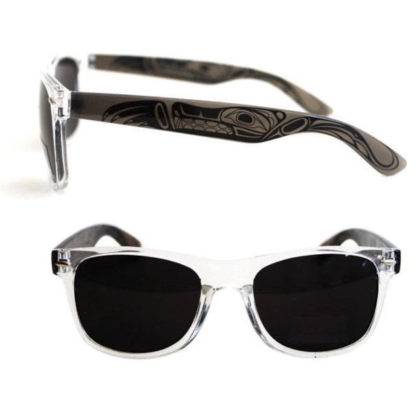 Sunglasses (Clear Frames) - Wolf