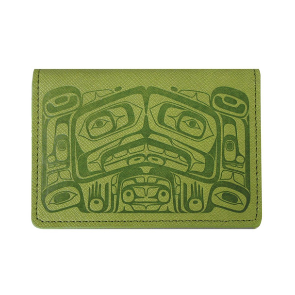 Card Wallet - Raven Box - Green Card Wallet - Raven Box - Green