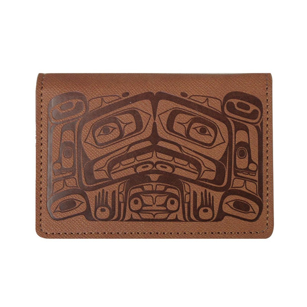 Card Wallet - Raven Box - Brown