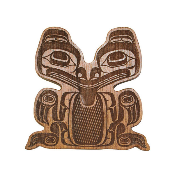Spirit Wood Magnet - Bear