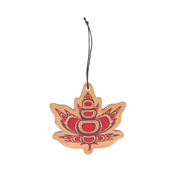 Wood Ornament - Indigenous Maple