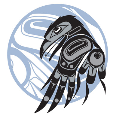 Eagle Tattoo Style Haida Art