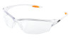 LAW Protective Eyewear, Polycarbonate Scratch-Resistant Clear Lens, Nylon Frame