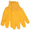 Golden Chore Gloves, Dual Construction, Large, Gold
