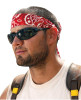 Chill-Its 6700 Evaporative Cooling Bandanas, 8 in X 13 in, Red Western