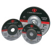 Depressed Center Wheel, 4 1/2 in Dia, 1/4 in Thick, 5/8 Arbor, Hardness Grade Q