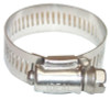 62M Series Small Diameter Clamp,7/16" Hose ID, 5/16-7/8"Dia, Stainless Steel 300