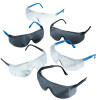 Tacoma XL Protective Eyewear, Clear Polycarbonate Lenses, Black Frame