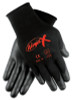 Ninja X Bi-Polymer Coated Palm Gloves, X-Large, Black