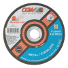 Extra Thin Cut-Off Wheel, Type 1, 6 in Dia, .04 in Thick, 7/8 in Arbor, 60 Grit