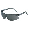 V20 Visio Safety Eyewear, Smoke Polycarbonate Anti-Scratch Lenses, Black Frame