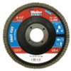 Vortec Pro Abrasive Flap Discs,4.5", 60 Grit, 7/8 Arbor, 13,000 rpm, Phenolic