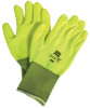NorthFlex Neon Hi-Viz PVC Palm Coated Gloves, Small