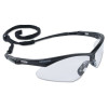V30 Nemesis Safety Eyewear, Polycarbon Anti-Scratch Anti-Fog Lenses, Black Frame