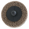 Deburring /Finishing Button Mount Wheel Type lll 2A, 2X1/4, Med, Aluminum Oxide