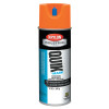 Quik-Mark Water-Based Fluorescent Inverted Marking Paints, 12 oz Aerosol, Orange