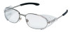 RT2 Protective Eyewear, Clear Polycarbonate Lenses, Chrome Frame