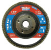 Vortec Pro Abrasive Flap Discs,4.5", 36 Grit, 5/8 Arbor, 13,000 rpm, Phenolic