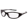 V40 Hellraiser Safety Eyewear, Polycarbon Anti-Scratch Lenses, Black Nylon Frame
