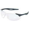 Inertia Protective Eyewear, Clear Lens, Black/Clear Frame