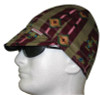 Deep Round Crown Caps, Reversible, One Size Fits All, Assorted Prints