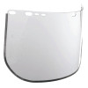 F20 Polycarbonate Face Shields, Bound, Clear, 15 1/2 in x 8 in