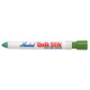 Quik Stik Markers, 11/16 in X 6 in, White, 1 in Bulk Box