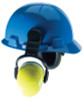 left/RIGHT Earmuffs, 28 dB NRR, Yellow, Helmet