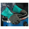 AlphaTec Gloves, Size 9, 12 in, Black/Teal