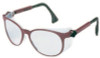 Flashback Eyewear, Clear Polycarbonate Hard Coat Lenses, Black Frame