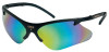 Code 4 Safety Eyewear, Smoke Polycarbon Anti-Scratch Lenses, Black Nylon Frame