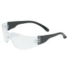 Zenon Z12 Series Safety Glasses, 2 mm, Clear Polycarb Lens, Black Frame