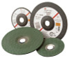 Green Corps Flexible Grinding Wheel, 7" Dia, 7/8 Arbor,  1/8" Thick, 36 Grit