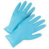 High Risk Industrial Grade Nitrile Gloves, Powder Free, 8 mil, X-Large, Blue