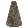 Cones and Plugs, 3" Dia, 3" Thick, 5/8-11" Arbor, 24 Grit, T16