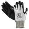 HyFlex 11-624 Dyneema/Lycra Work Gloves, Size 9, White/Black