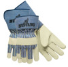 Mustang Premium Grain-Leather Gloves, Large, Grain Cowhide