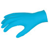 Nitrile Disposable Gloves, Powder Free; Textured, 8 mil, 2X-Large, Blue
