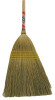 Household Brooms, 19 in Trim L, Broom Corn