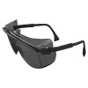 Astrospec OTG 3001 Eyewear, Gray Polycarbpm Anti-Scratch Hard Coat Lenses, Black